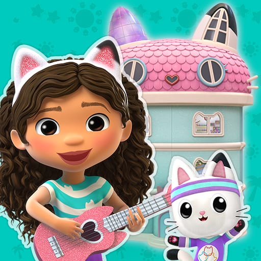 Gabbys Dollhouse Games Cats MOD APK 2.7.4 (Unlocked Paid Content) Android icon