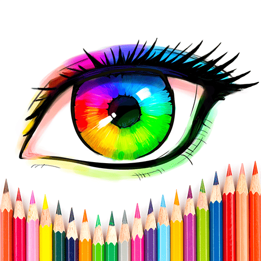 InColor Coloring Drawing MOD APK 6.1.1 (Premium Unlocked) Android screenshot