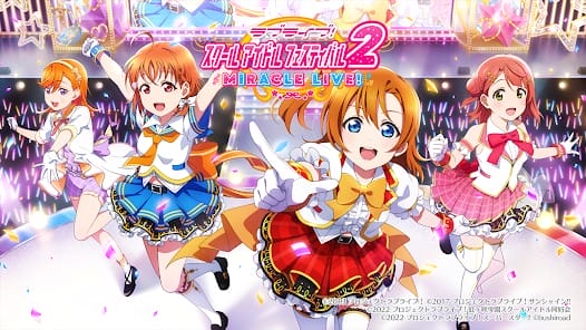 lovelive School Idol Festival 2 School Festival 2 MOD APK 1.1.0 (God Mode Auto Dance Score Multiplier) Android
