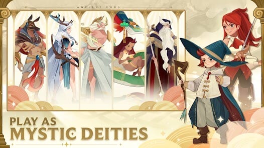 Ancient Gods Card Battle RPG MOD APK 1.10.0 (Free Shopping God Mode) Android