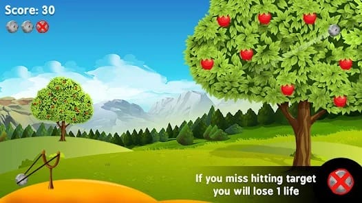 Apple Shooter Slingshot Games MOD APK 18 (No ADS) Android