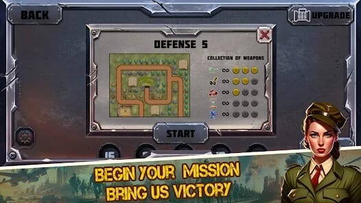 Battle Strategy Tower Defense MOD APK 1.0.18 (Free Purchase) Android