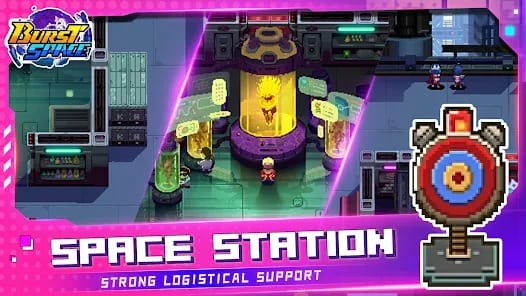 Burst Space MOD APK 1.0.19 (Damage Defense Multiplier God Mode) Android