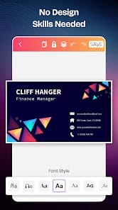 Business Card Maker MOD APK 49.0 (Premium Unlocked) Android