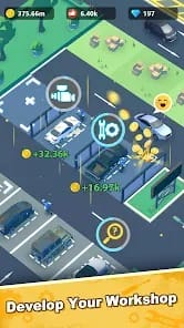 Car Mechanic Tycoon MOD APK 1.0.8 (Free Rewards) Android