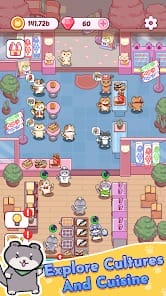 Cat Bar Restaurant Tycoon MOD APK 1.0.4 (Unlimited Gems) Android