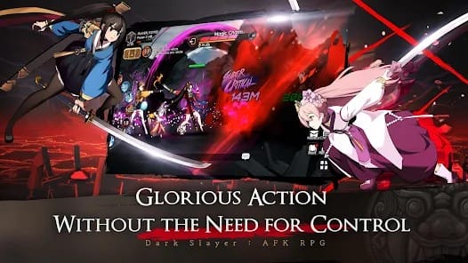 Dark Slayer AFK RPG MOD APK 1.1.1 (Damage Multiplier God Mode) Android