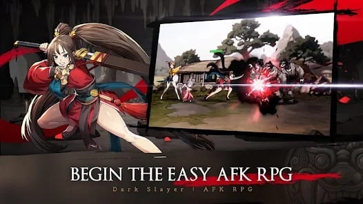 Dark Slayer AFK RPG MOD APK 1.1.1 (Damage Multiplier God Mode) Android