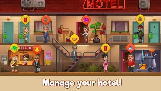 Doorman Story Idle Hotel Game MOD APK 1.13.5 (Unlimited Money) Android