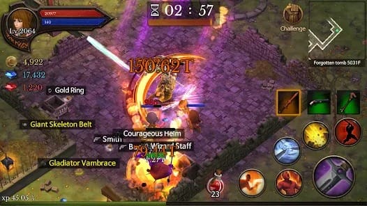 Dungeon Chronicle MOD APK 3.11 (Dumb Enemies One Hit Mana) Android