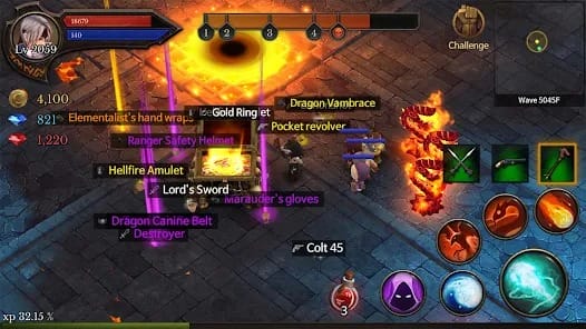 Dungeon Chronicle MOD APK 3.11 (Dumb Enemies One Hit Mana) Android