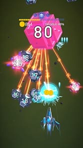Dust Settle 3D Galaxy Attack MOD APK 2.41 (One Kit Kill) Android