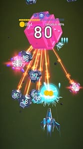 Dust Settle 3D Galaxy Attack MOD APK 2.41 (One Kit Kill) Android