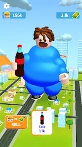 Eating Simulator MOD APK 1.2.7 (Free Upgrade) Android