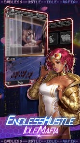Endless Hustle Idle Mafia MOD APK 1.6 (Frozen Money Population) Android