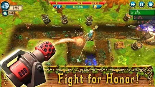 Fantasy Realm Tower Defense MOD APK 1.48 (Unlimited HP Flask Shield Unlocked) Android