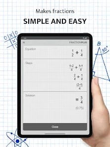 Fraction Calculator Plus MOD APK 5.7.4 (Premium Unlocked) Android