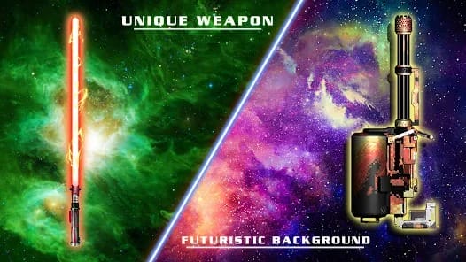 Gun Simulator Lightsaber MOD APK 1.7 (Free Rewards) Android