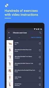 Gym Workout Planner Tracker MOD APK 1.46.4 (Premium Unlocked) Android