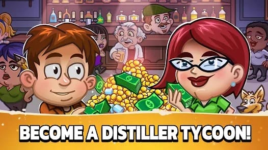 Idle Distiller Tycoon Factory MOD APK 2.95.5 (Unlimited Gems) Android