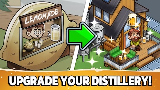 Idle Distiller Tycoon Factory MOD APK 2.95.5 (Unlimited Gems) Android