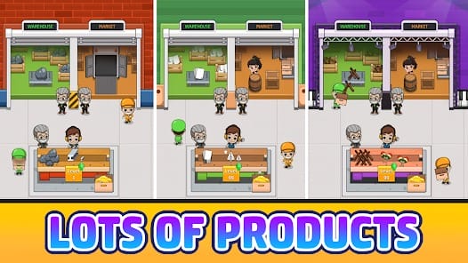Idle Factory Tycoon Business MOD APK 2.12.0 (Free Upgrade Silo House Car) Android