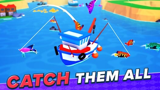 Idle Fish 2 Fishing Tycoon MOD APK 7.0.3 (Move Speed Max Storage) Android
