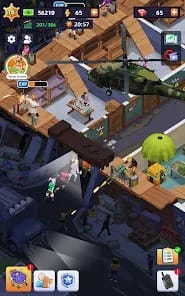 Idle Survivor Fortress Tycoon MOD APK 1.4.0 (Menu Unlimited Diamonds) Android