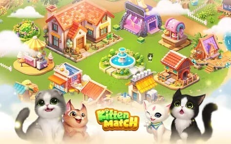 Kitten Match MOD APK 3.2.0 (Unlimited Moves) Android