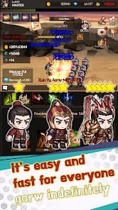 Legend Of CaoCao Idle RPG MOD APK 1.109 (Damage Multiplier God Mode) Android