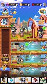 Magical Girl Tycoon Idle Gold MOD APK 0.2.1 (Menu One Hit Speed) Android