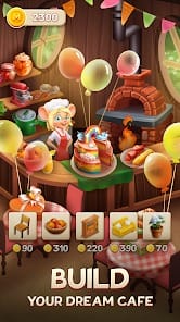 Merge Inn Cafe Merge Game MOD APK 5.8.1 (Unlimited Money) Android
