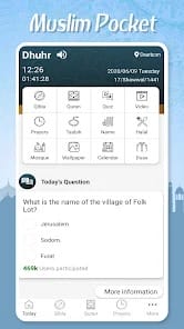 Muslim Pocket Prayer Times MOD APK 2.0.5 (Premium Unlocked) Android