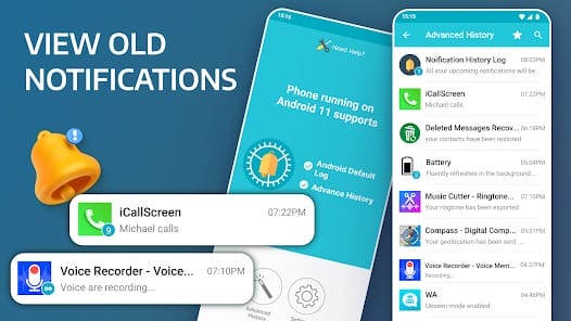 Notification History Log MOD APK 16.3.7 (Pro Unlocked) Android