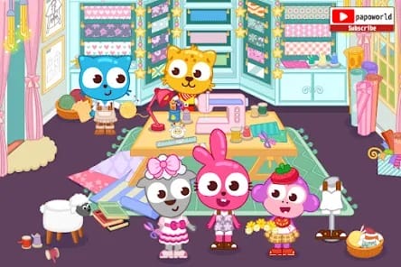 Papo Town Forest Friends MOD APK 1.2.20 (Unlock All Content) Android
