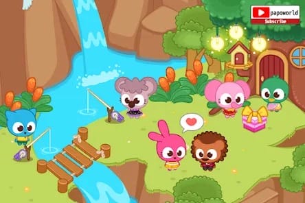 Papo Town Forest Friends MOD APK 1.2.20 (Unlock All Content) Android
