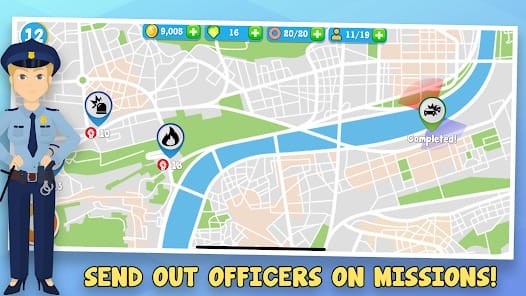 Police Inc Tycoon police stat MOD APK 1.0.25 (Unlimited Money) Android