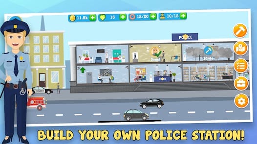 Police Inc Tycoon police stat MOD APK 1.0.25 (Unlimited Money) Android