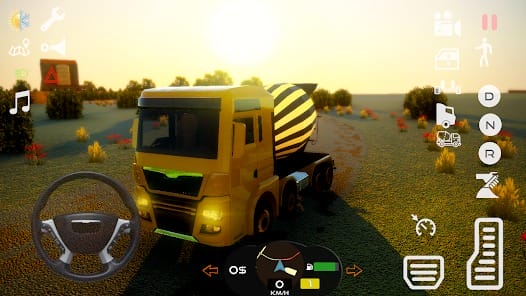 Real Mix Truck Simulator 2024 MOD APK 1.0.6 (Unlimited Money) Android