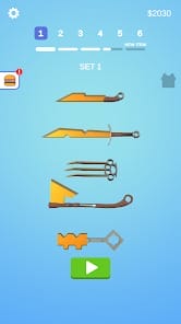 Sharpen Blade MOD APK 1.25.2 (Unlimited Money) Android