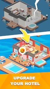 Sim Hotel Tycoon Tycoon Games MOD APK 1.38.5086 (Unlimited Diamonds) Android