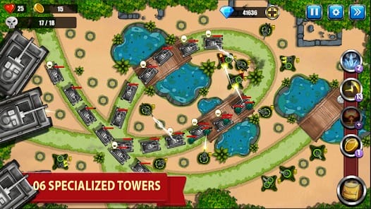TD War Strategy Game MOD APK 2.2.50 (High Rewards Free Cost) Android