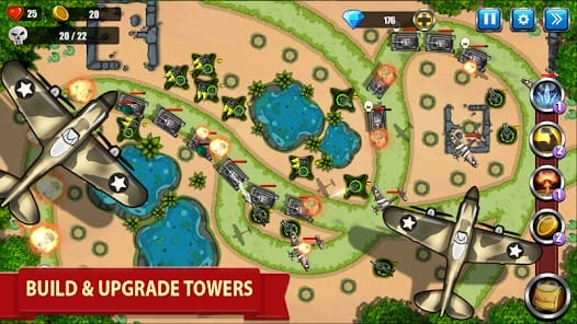 TD War Strategy Game MOD APK 2.2.50 (High Rewards Free Cost) Android