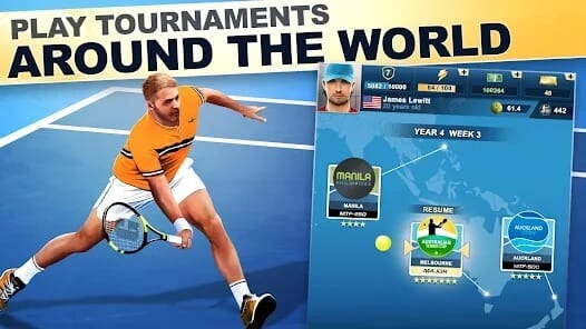 TOP SEED Tennis Manager 2023 MOD APK 2.61.1 (Unlimited Cash Unlimited Gold) Android