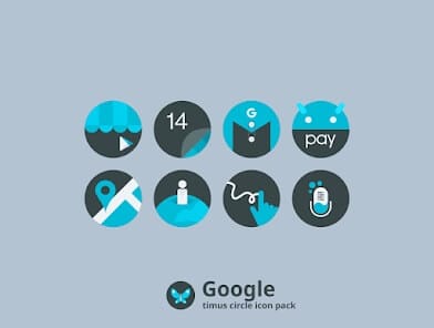 Timus Spin Dark Icon Pack APK 13.9 (Full Version) Android