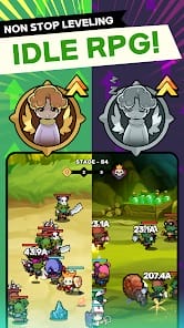 Tiny Quest Idle RPG Game MOD APK 1.0.8 (Damage Defense Multiplier) Android