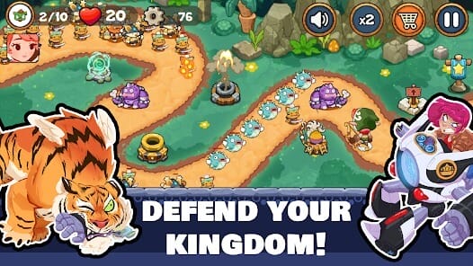 Tower Defense Kingdom Reborn MOD APK 1.3.1 (Unlimited Gears Booster) Android