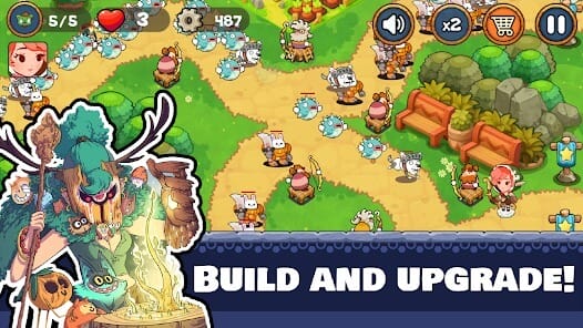 Tower Defense Kingdom Reborn MOD APK 1.3.1 (Unlimited Gears Booster) Android