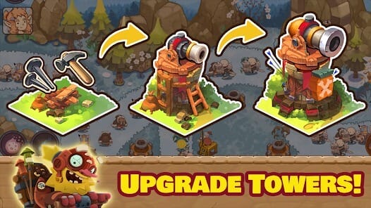 Tower Defense Realm King Hero MOD APK v3.4.9 (Unlimited Gold Spin) Android