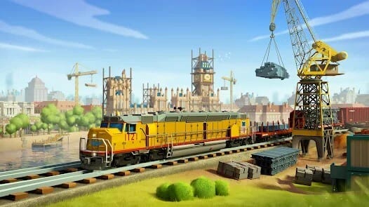 Train Station 2 Train Games MOD APK 3.5.1 (Free Shopping Unlimited Box) Android